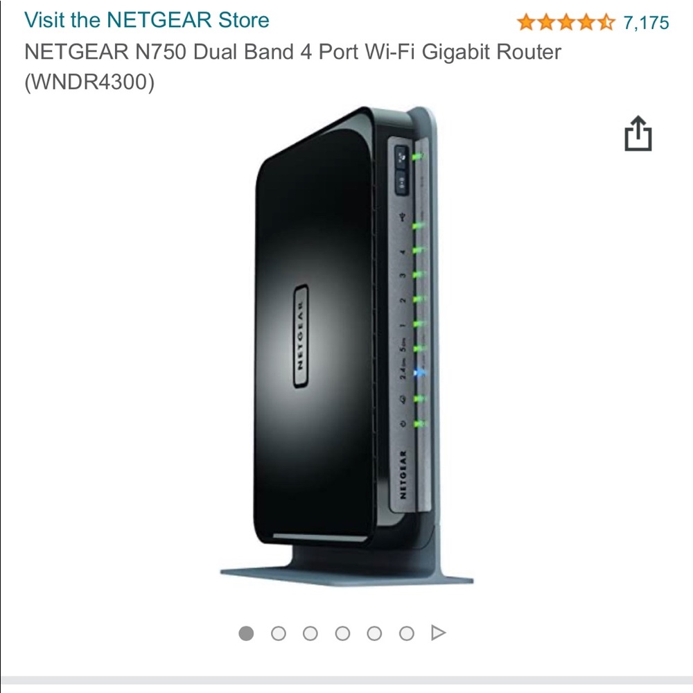 Netgear N750 Dual Band Router